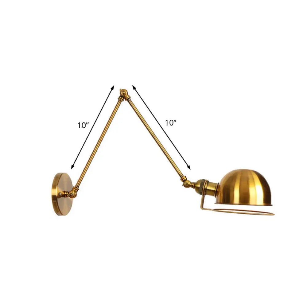 1-Light Vintage Wall Sconce | Bedroom & Hallway Lighting