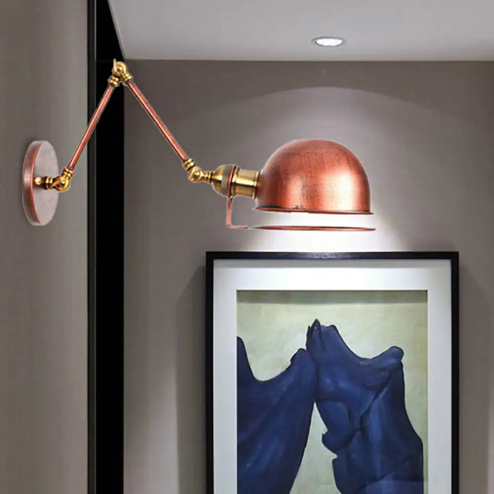 1-Light Vintage Wall Sconce | Bedroom & Hallway Lighting