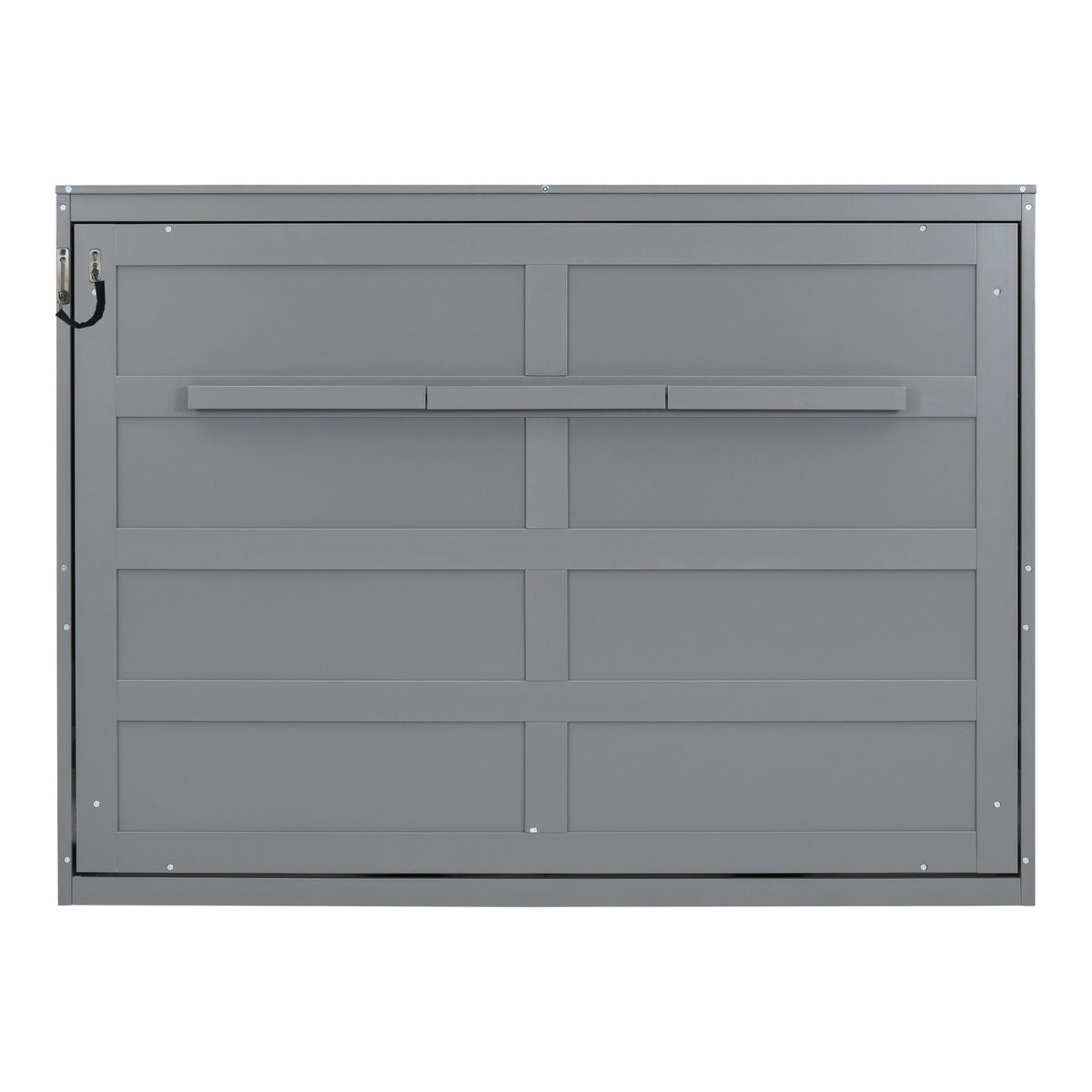 Full Size Gray Murphy Bed Wall Bed - Space Saving Solution