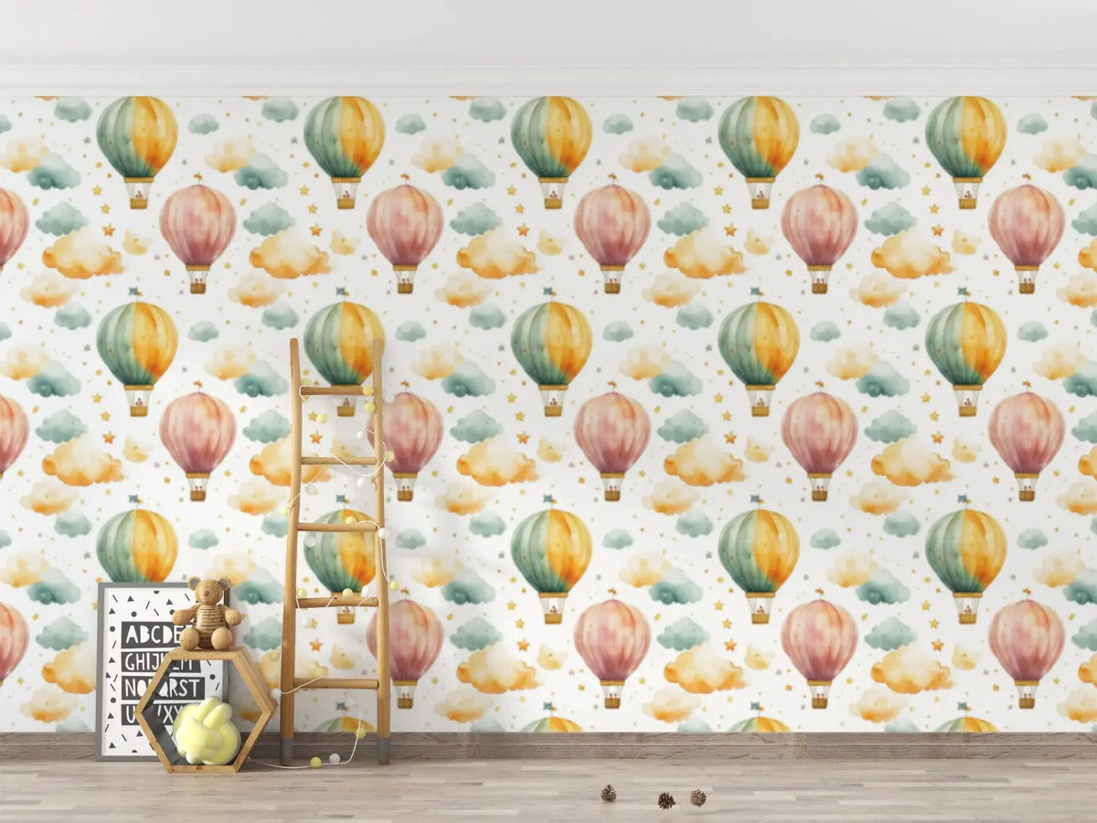 Whimsical Sky Adventure Wallpaper