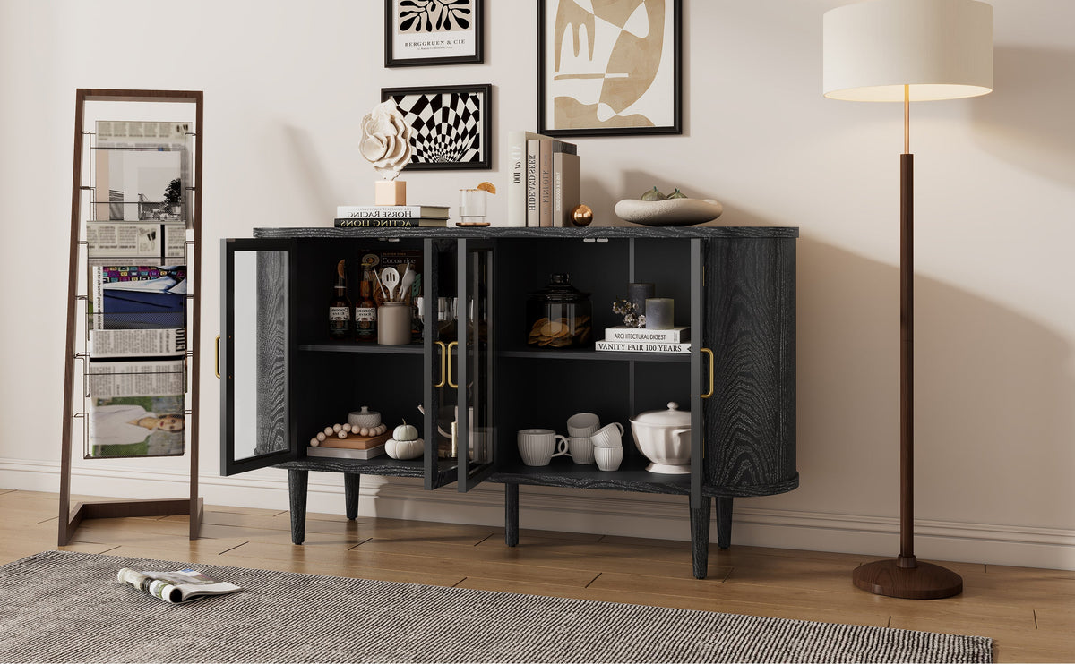 Farmhouse Sideboard Cabinet with Storage