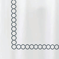 Clean Design Home® Savoy Cotton Shower Curtain