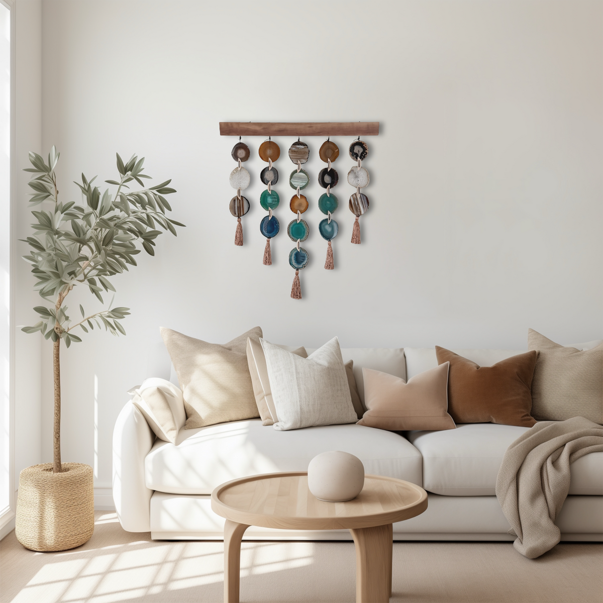 Jackson Uma Agate Wall Hanging (24 Inch)