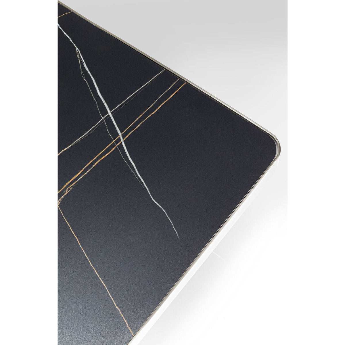 Coffee Table Miler Silver 80x80cm