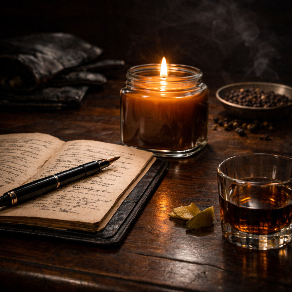 Midnight Ledger 7.5oz Candle