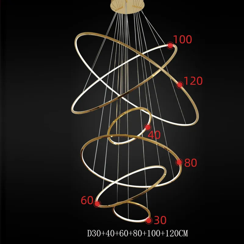 Home LED Chandelier | Modern Dining Room Home Lighting