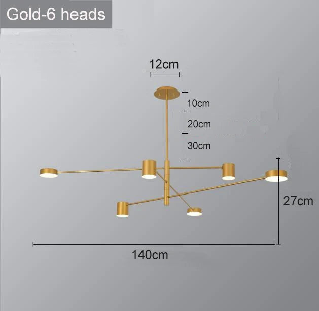 Soren LED Chandelier | Modern Dining Room Lighting