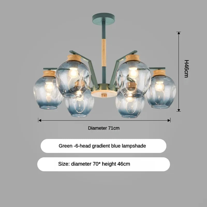 LED Magic Bean Chandelier | Modern Dining Room Lighting