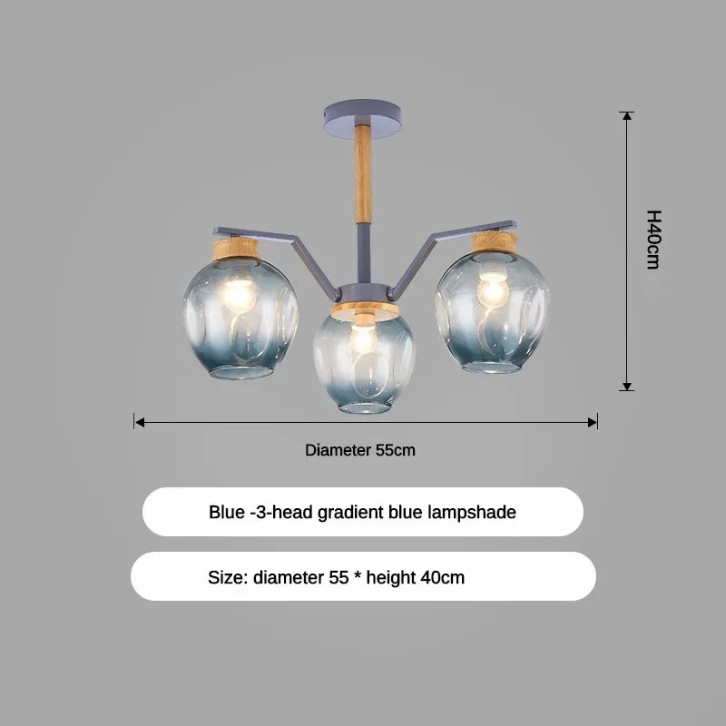 LED Magic Bean Chandelier | Modern Dining Room Lighting