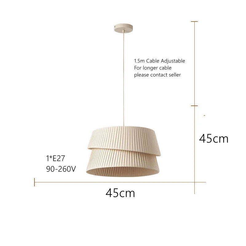 Nordic Minimalist Pendant Light | Modern Bedroom Lighting