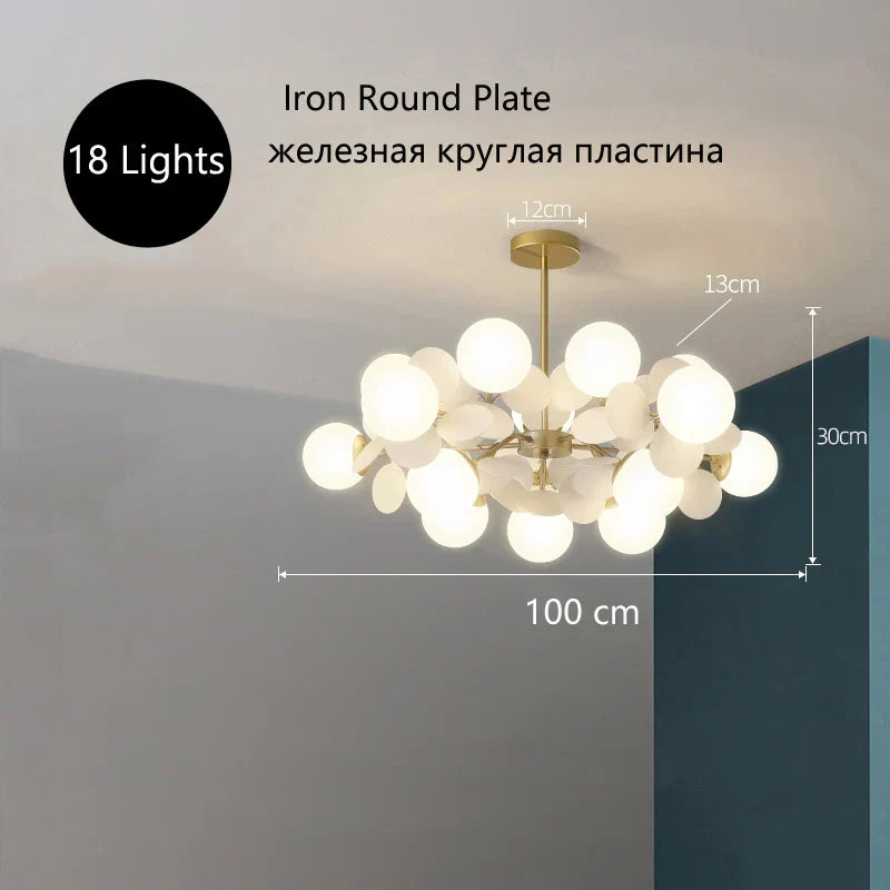Nordic Modern Ceiling Light | Bedroom & Bedside Lighting