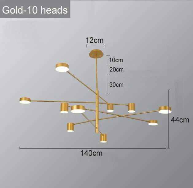 Soren LED Chandelier | Modern Dining Room Lighting