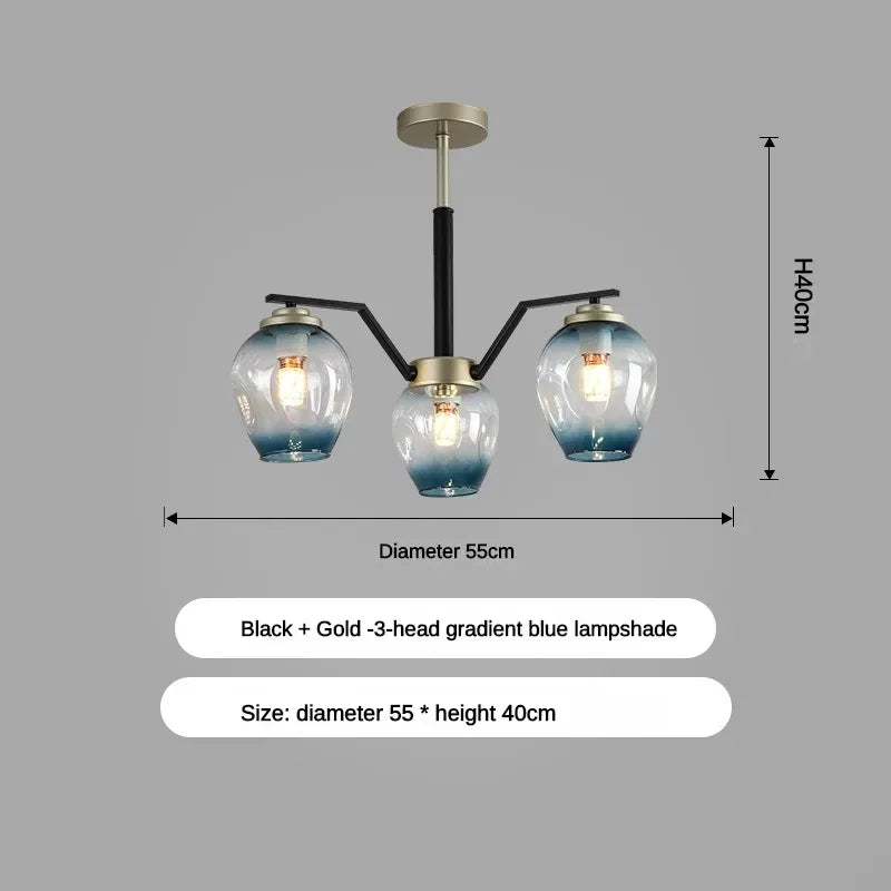 LED Magic Bean Chandelier | Modern Dining Room Lighting