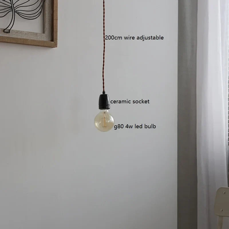 Single LED Industrial Pendant Light | Dining Room Lighting