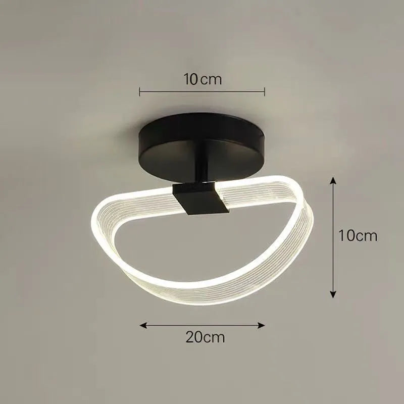 LED Modern Acrylic Ceiling Light | Bedroom Home Lighting