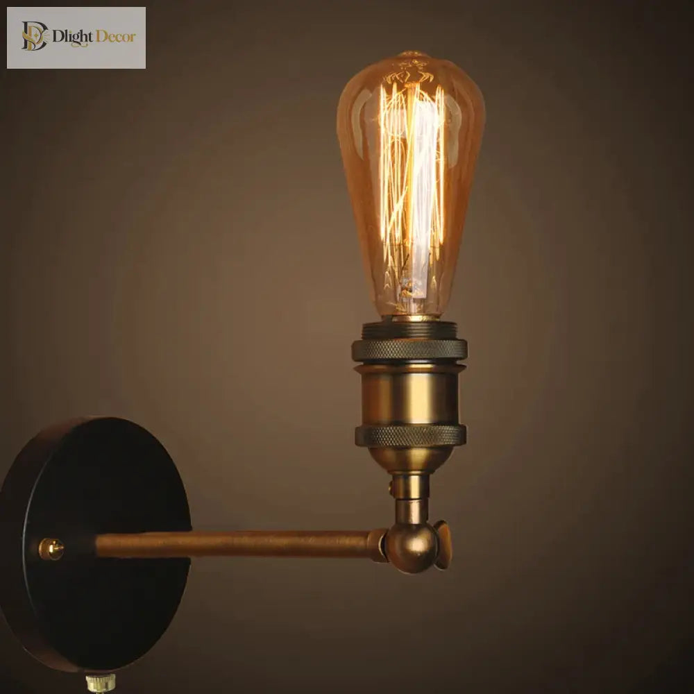Adjustable Wall Sconce | Bedroom & Hallway Home Lighting