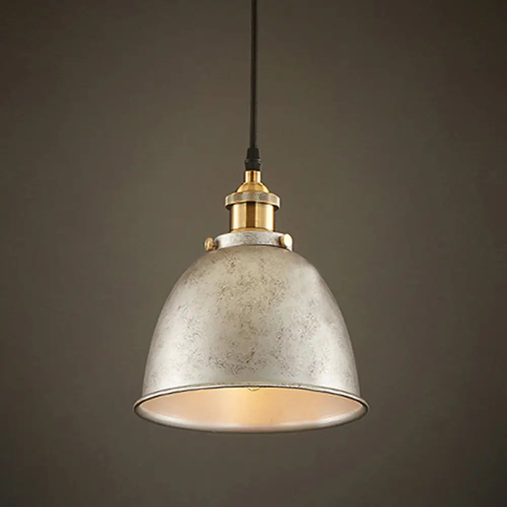 Antique 1-Light Dome Pendant Light | Dining Room Lighting