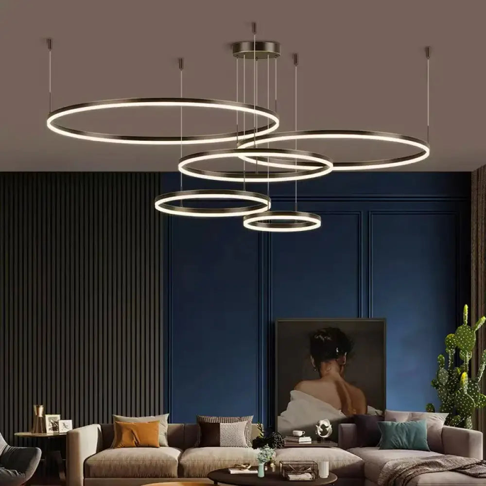 Aria LED Nordic Modern Chandelier | Dining Room Lighting