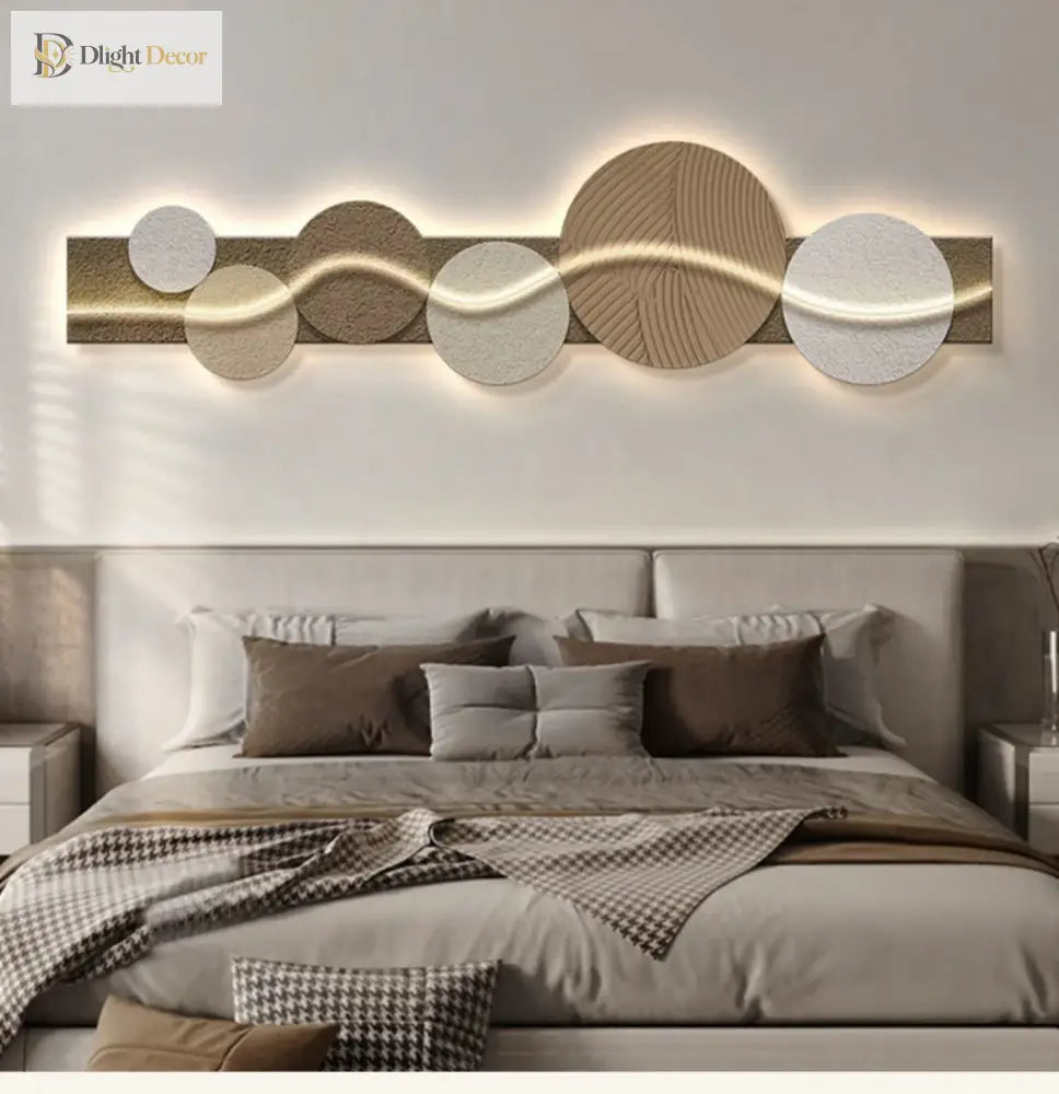 Artistic LED Wall Art Light | Modern Interior Home Lighting
