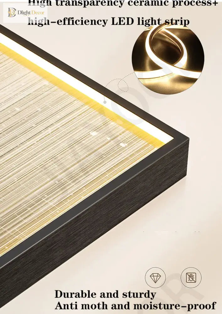 Artistic LED Wall Art Light | Modern Interior Home Lighting