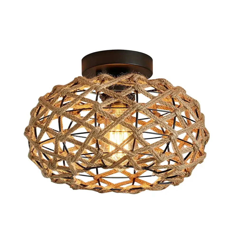 Boho Flush Mount Light | Bedroom & Bedside Lighting