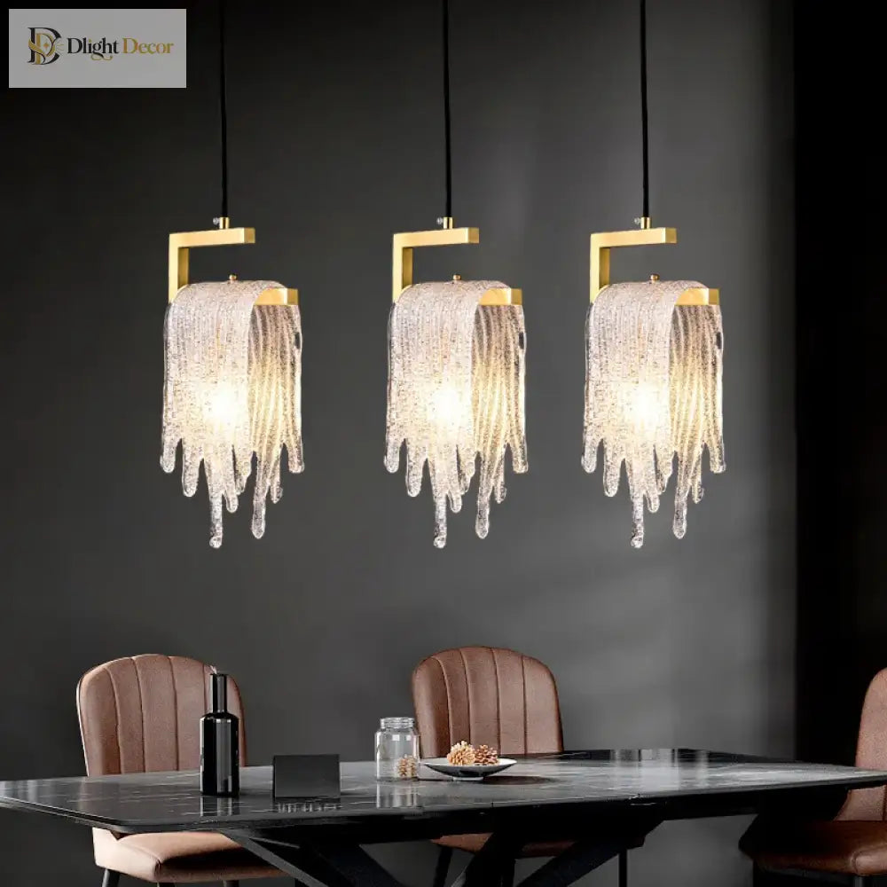 Celine Copper Chandelier | Modern Dining Room Lighting