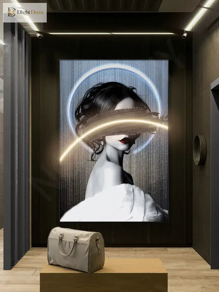 Ceramic LED Wall Art Light | Modern Interior Home Lighting