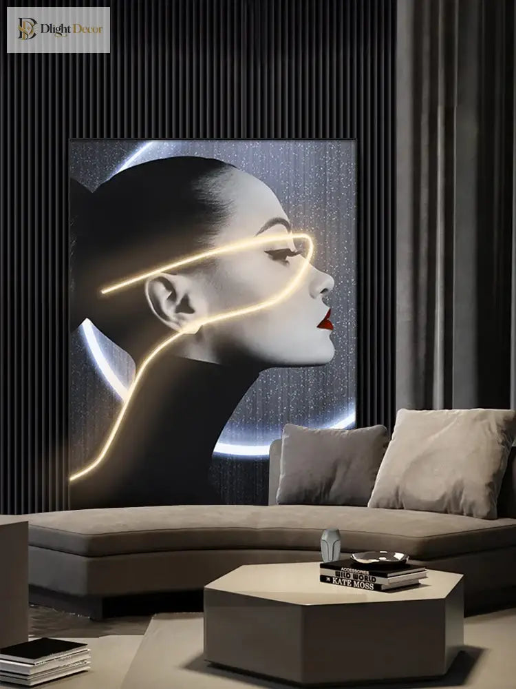 Ceramic LED Wall Art Light | Modern Interior Home Lighting