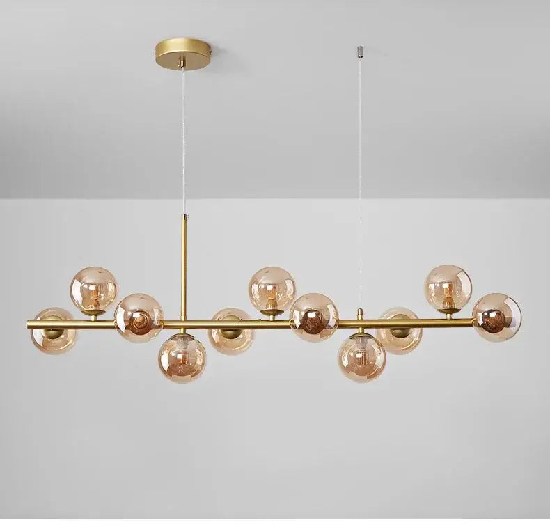 Warm Glass Ball Pendant