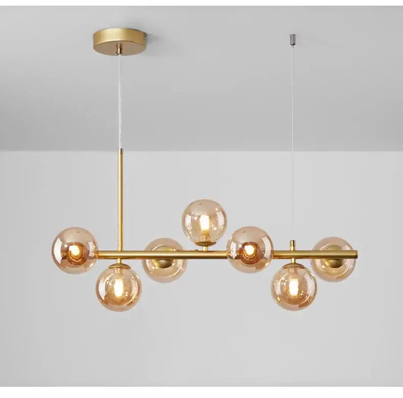 Warm Glass Ball Pendant