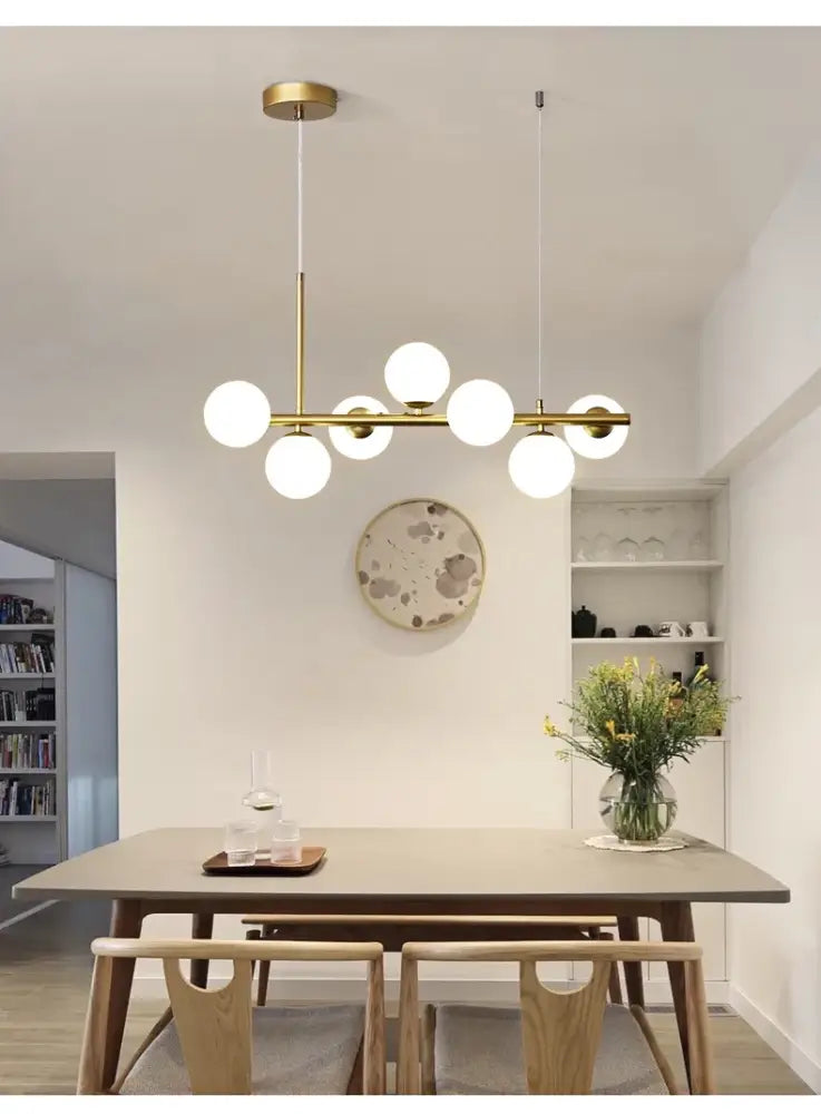 Warm Glass Ball Pendant