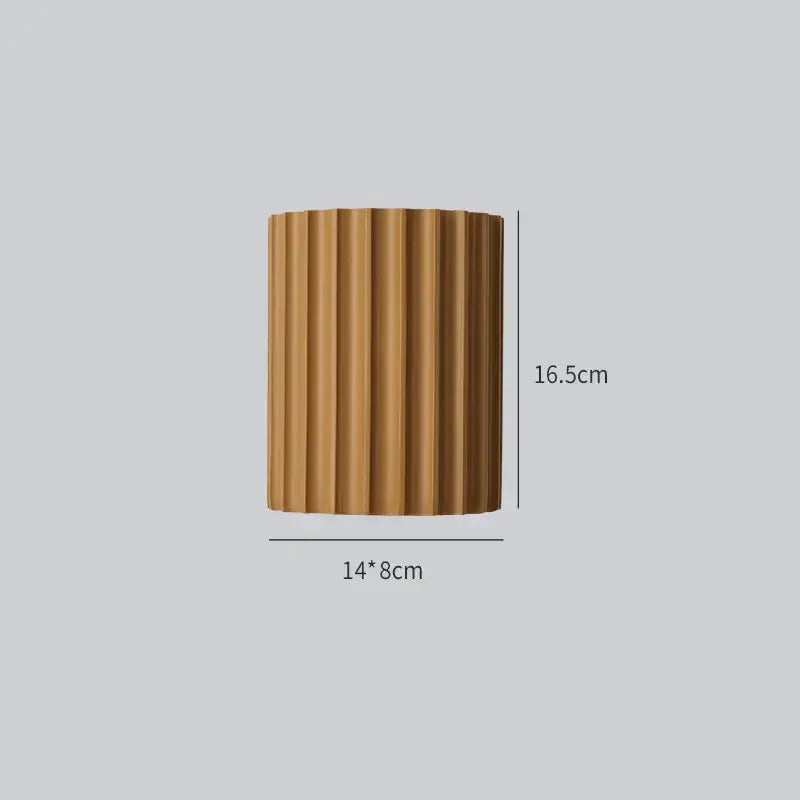 Gold Circular LED Wall Lamp