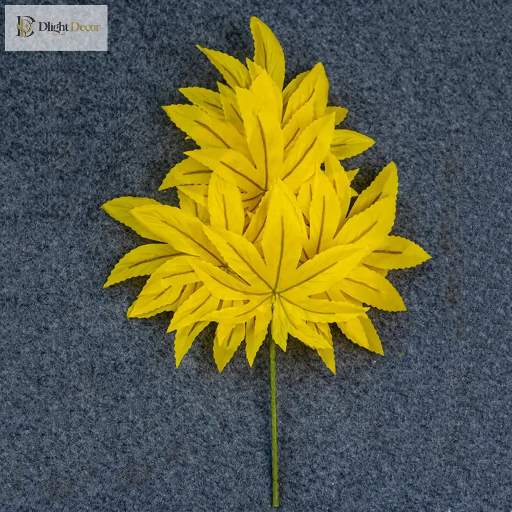 Dlight Decor 43cm Autumn Maple Leaf Branch for Fall Display