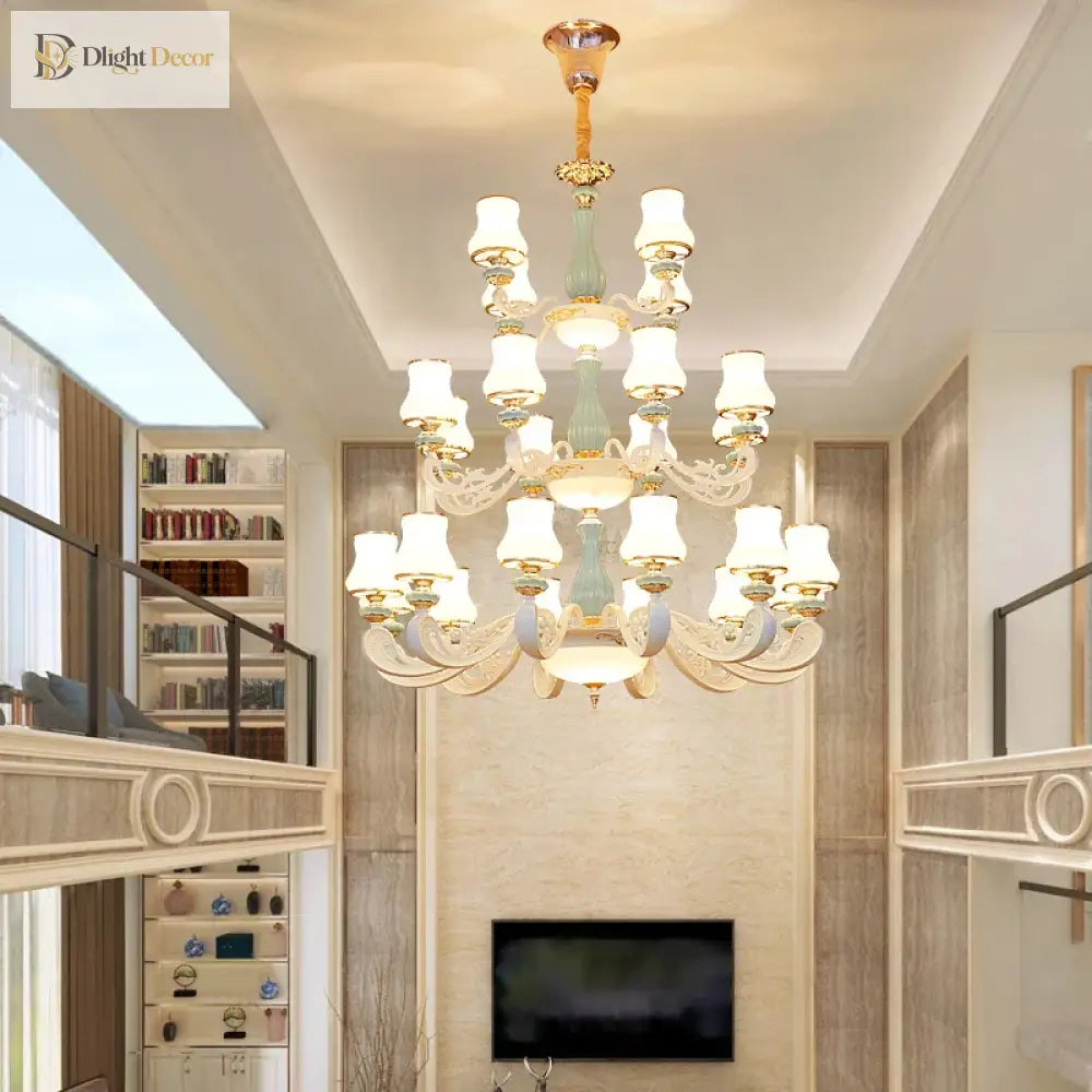 Elegant Chandelier | Living Room & Lounge Lighting