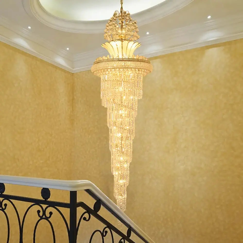 Elegant Crystal Chandelier | Hallway & Entry Home Lighting