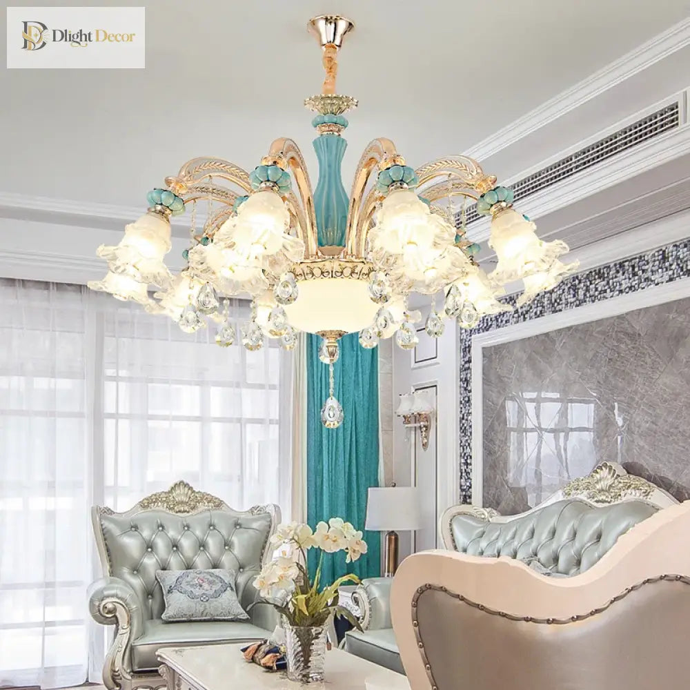 Elegant European Chandelier | Dining Room Lighting
