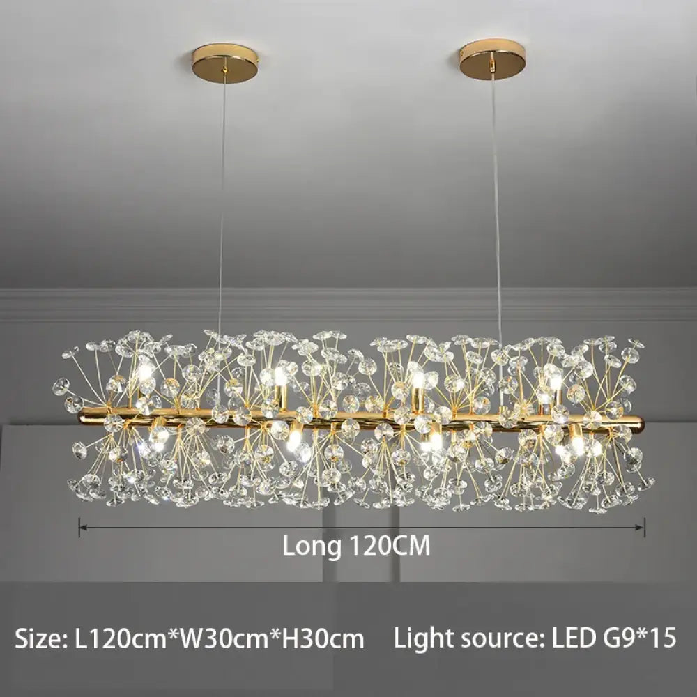 Elegant K9 LED Modern Chandelier | Dining Room Lighting