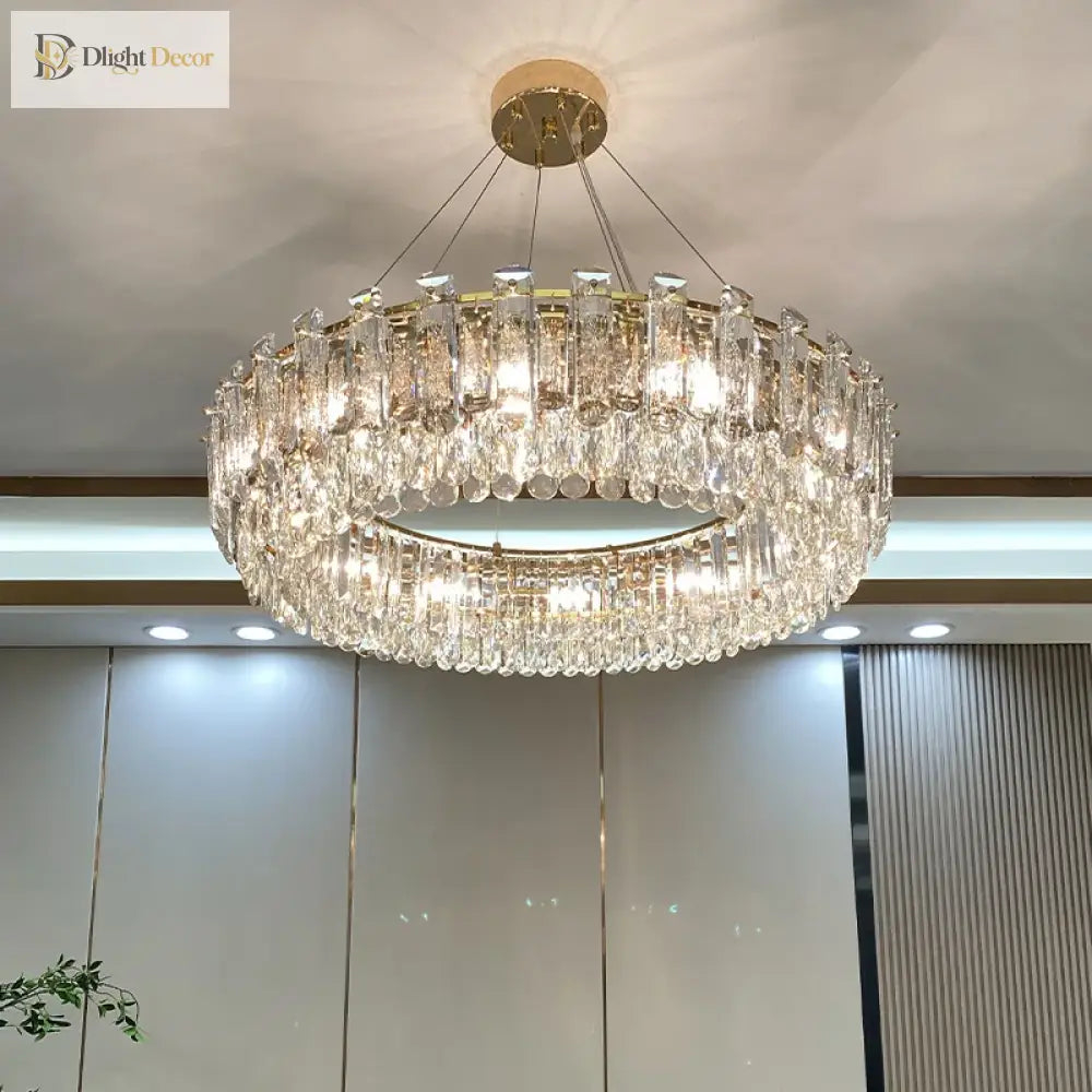 Elegant LED Modern Chandelier | Living Room Home Lighting