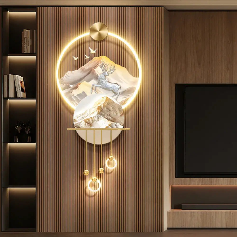 Elk LED Wall Art Light | Modern Interior Home Lighting