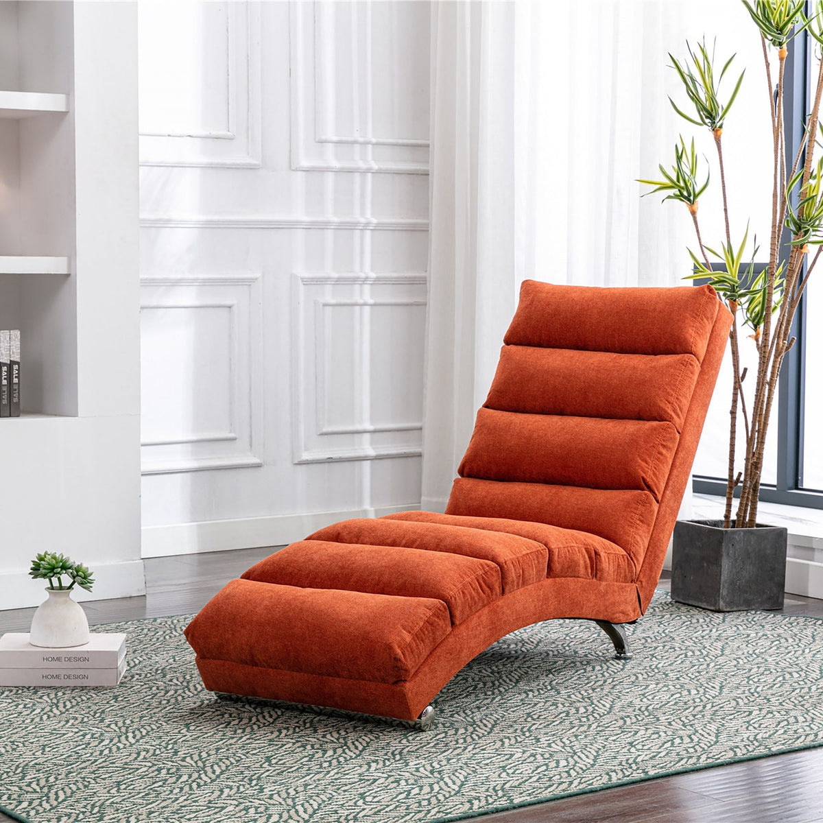 Ergonomic Electric Massage Chaise Lounge with Remote Control - Multiple Colors