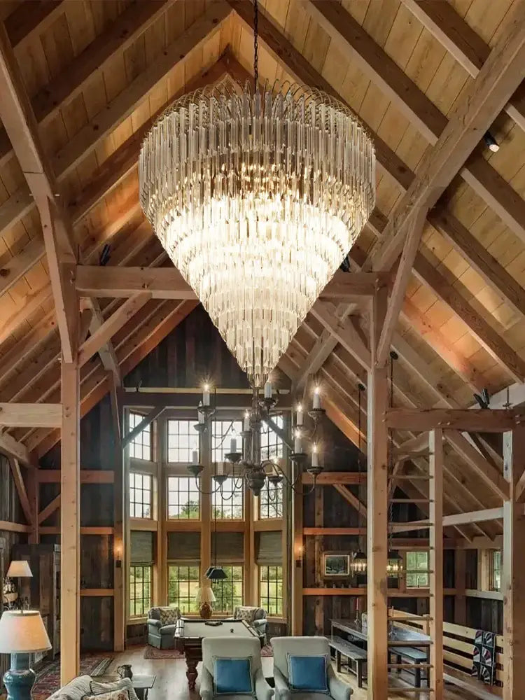 Gianna Crystal Chandelier | Hallway & Entry Home Lighting