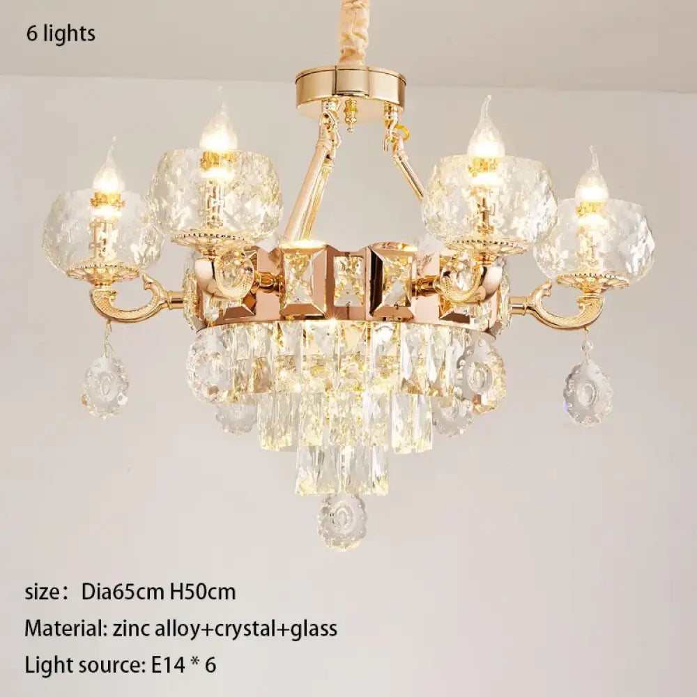 Grand Crystal Chandelier | Modern Dining Room Lighting