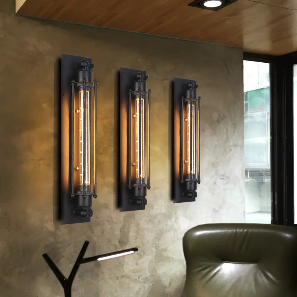 Industrial Wall Sconce | Modern Hallway & Entry Lighting