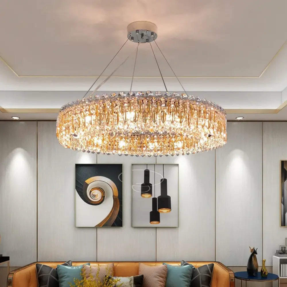 K9 Crystal Chrome Chandelier | Dining Room Home Lighting