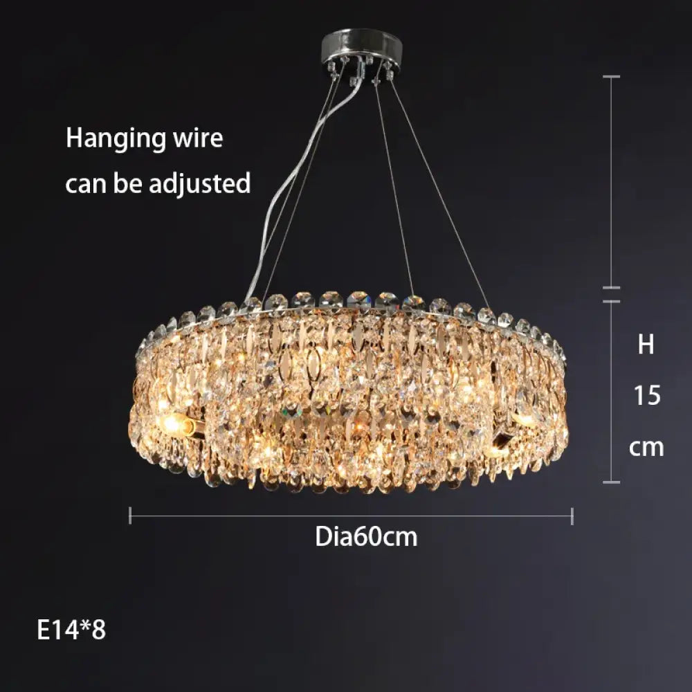 K9 Crystal Chrome Chandelier | Dining Room Home Lighting