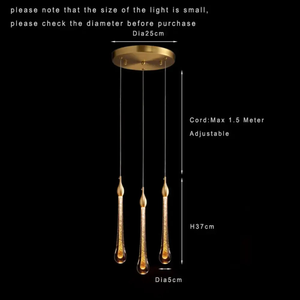 Lamp LED Modern Chandelier | Kitchen Island Home Lighting