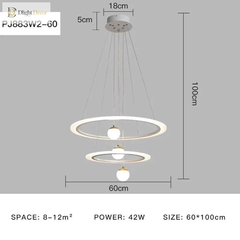 Laya Minimalist Chandelier | Modern Dining Room Lighting