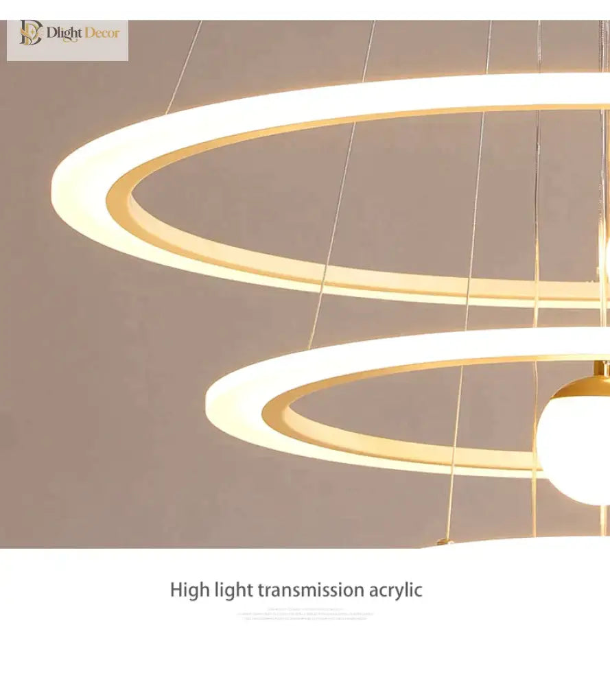 Laya Minimalist Chandelier | Modern Dining Room Lighting