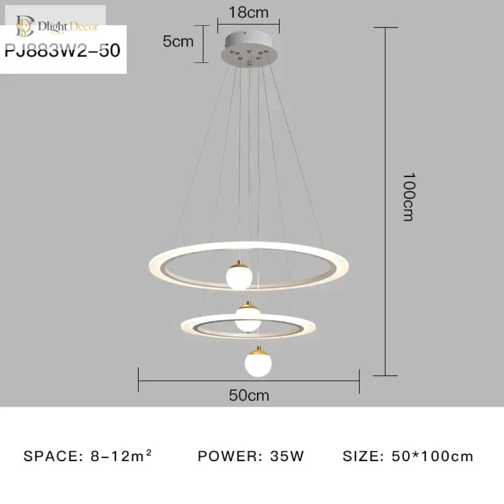 Laya Minimalist Chandelier | Modern Dining Room Lighting