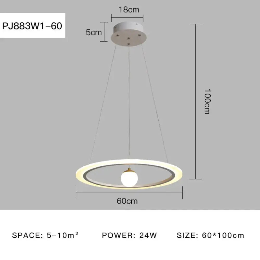 Laya Minimalist Chandelier | Modern Dining Room Lighting